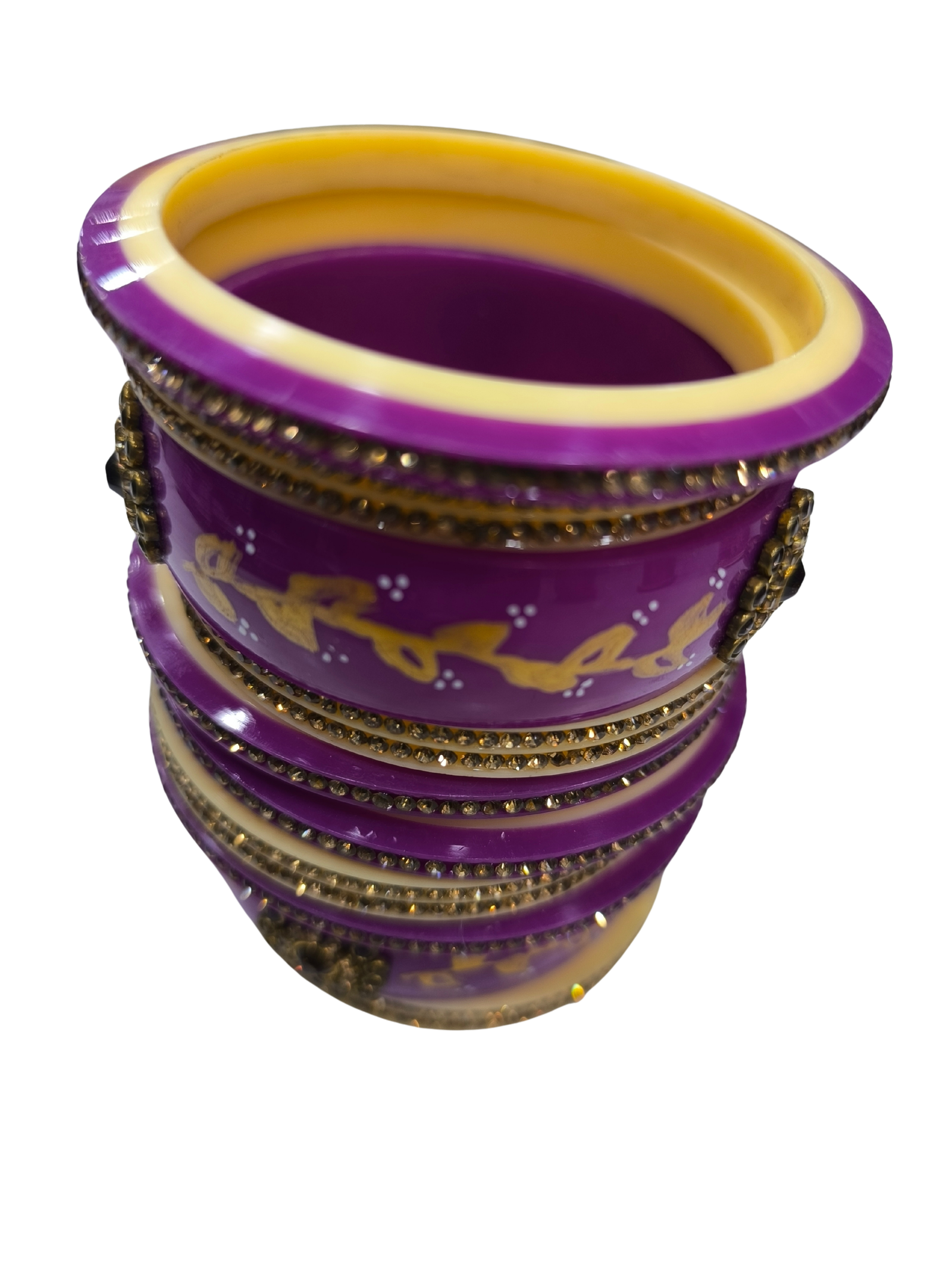 Rajasthani Traditional Homemade Lac Bangles. - Image 4