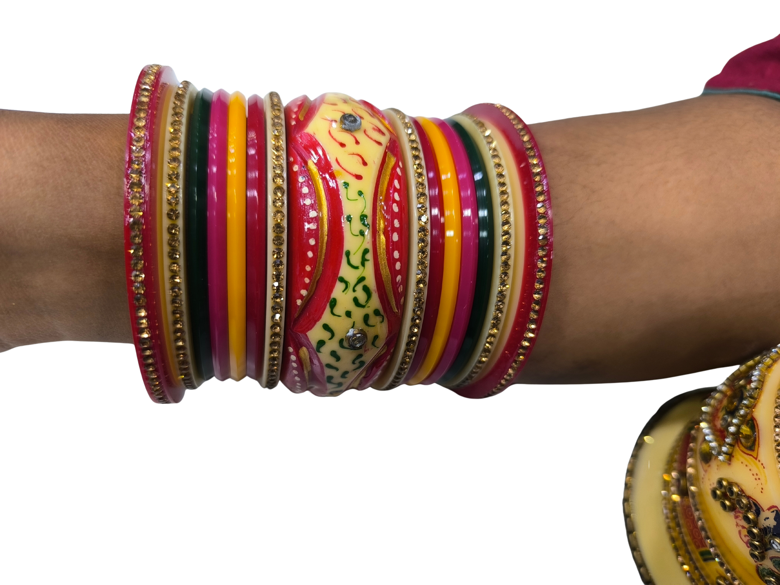Rajasthani Traditional Homemade Lac Bangles.